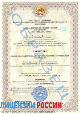 Образец разрешение Новомосковск Сертификат ISO 50001